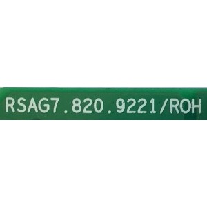 MAIN FUENTE (COMBO) PARA TV HISENSE·ROKU TV 4K·UHD·HDR / NUMERO DE PARTE 304720 / RSAG7.820.9221/ROH / 295587 / 58A56EUR(0002) / MODELO 58R6E3 58A56EUR